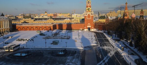Вид Московского Кремля. Архивное фото Вид Московского Кремля. Архивное фото - Sputnik Кыргызстан