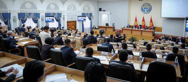 Заседание правительства Кыргызстана - Sputnik Кыргызстан