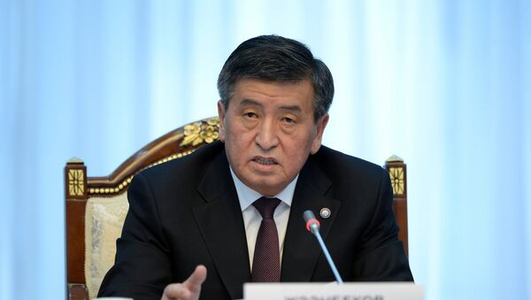Архивное фото президента КР Сооронбая Жээнбекова - Sputnik Кыргызстан