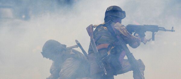 Празднование 22-й годовщины вооруженных сил Кыргызстана - Sputnik Кыргызстан