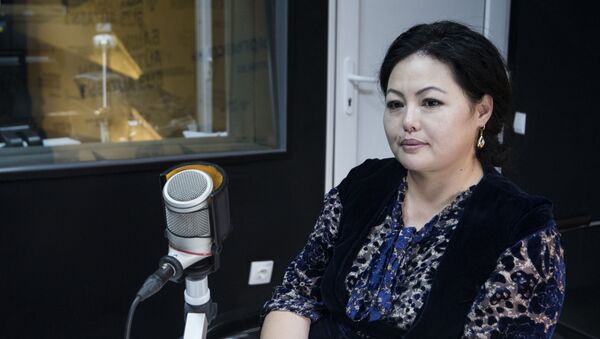 Журналист, продюсер телеканала Маданият, тарых, тил Назира Аалы кызы - Sputnik Кыргызстан