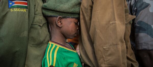 Освобождение детей-солдат в Судане - Sputnik Кыргызстан