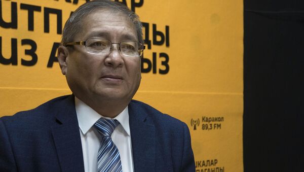 Начальник управления дошкольного, школьного и внешкольного образования Минобраз КР Марат Усеналиев - Sputnik Кыргызстан