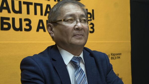 Начальник управления дошкольного, школьного и внешкольного образования Минобраз КР Марат Усеналиев - Sputnik Кыргызстан