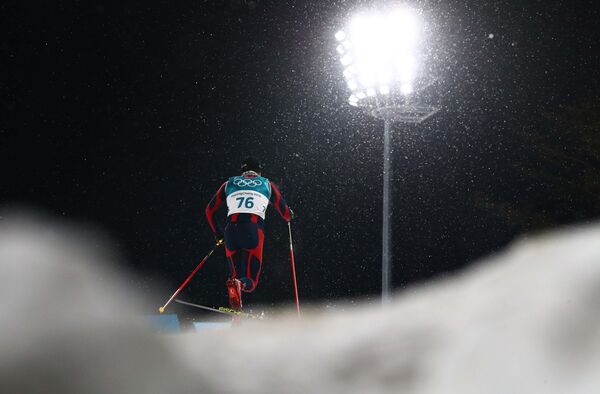 Кыргызстанский лыжник Тариэль Жаркымбаев - Sputnik Кыргызстан