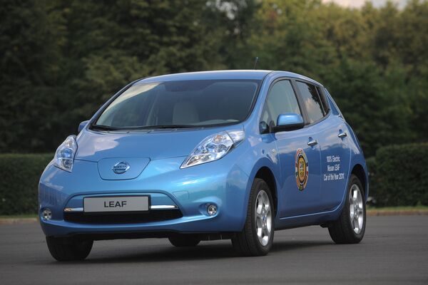 Электромобиль Nissan Leaf - Sputnik Кыргызстан