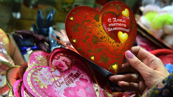 Валентинки к Дню святого Валентина. Архивное фото - Sputnik Кыргызстан