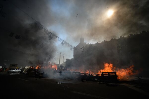 Ситуация на Майдане в Киеве - Sputnik Кыргызстан