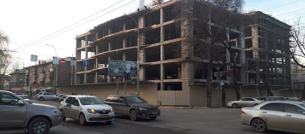 Строительство многофункционального административного здания напротив ЖК - Sputnik Кыргызстан