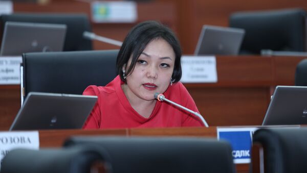 Вице-спикер парламента Аида Касымалиева. Архивное фото - Sputnik Кыргызстан