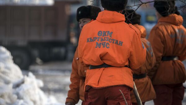 Спасатели МЧС Кыргызстана. Архивное фото - Sputnik Кыргызстан