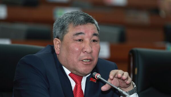 Депутат ЖК Рыскелди Момбеков - Sputnik Кыргызстан