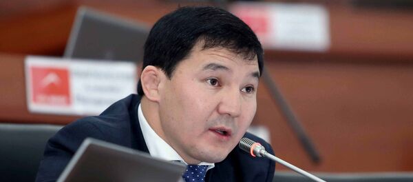 Жогорку Кеңештин экс-депутаты Дамирбек Асылбек уулу. Архив - Sputnik Кыргызстан