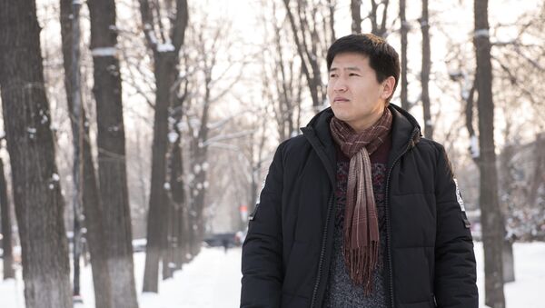 Кыргызстанец Авасбек Рысманов, работающий в Корее - Sputnik Кыргызстан