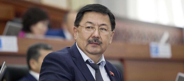 Жогорку Кеңештин депутаты Алмазбек Токторов. Архив - Sputnik Кыргызстан