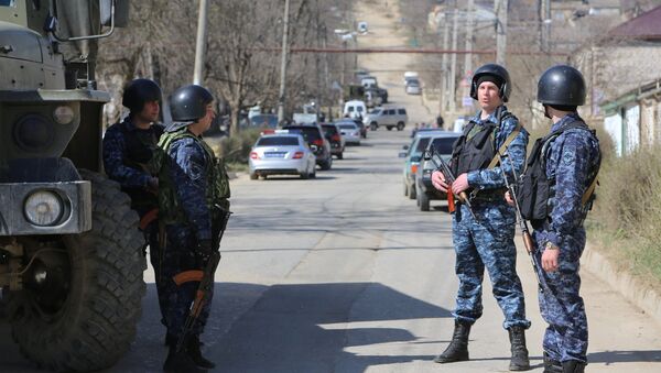 Трое боевиков уничтожены в ходе спецоперации в Буйнакске - Sputnik Кыргызстан
