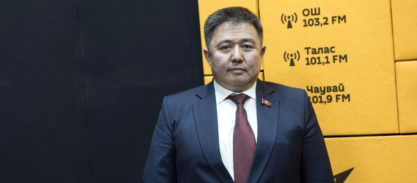 Депутат от фракции Кыргызстан Алмаз Эргешов - Sputnik Кыргызстан