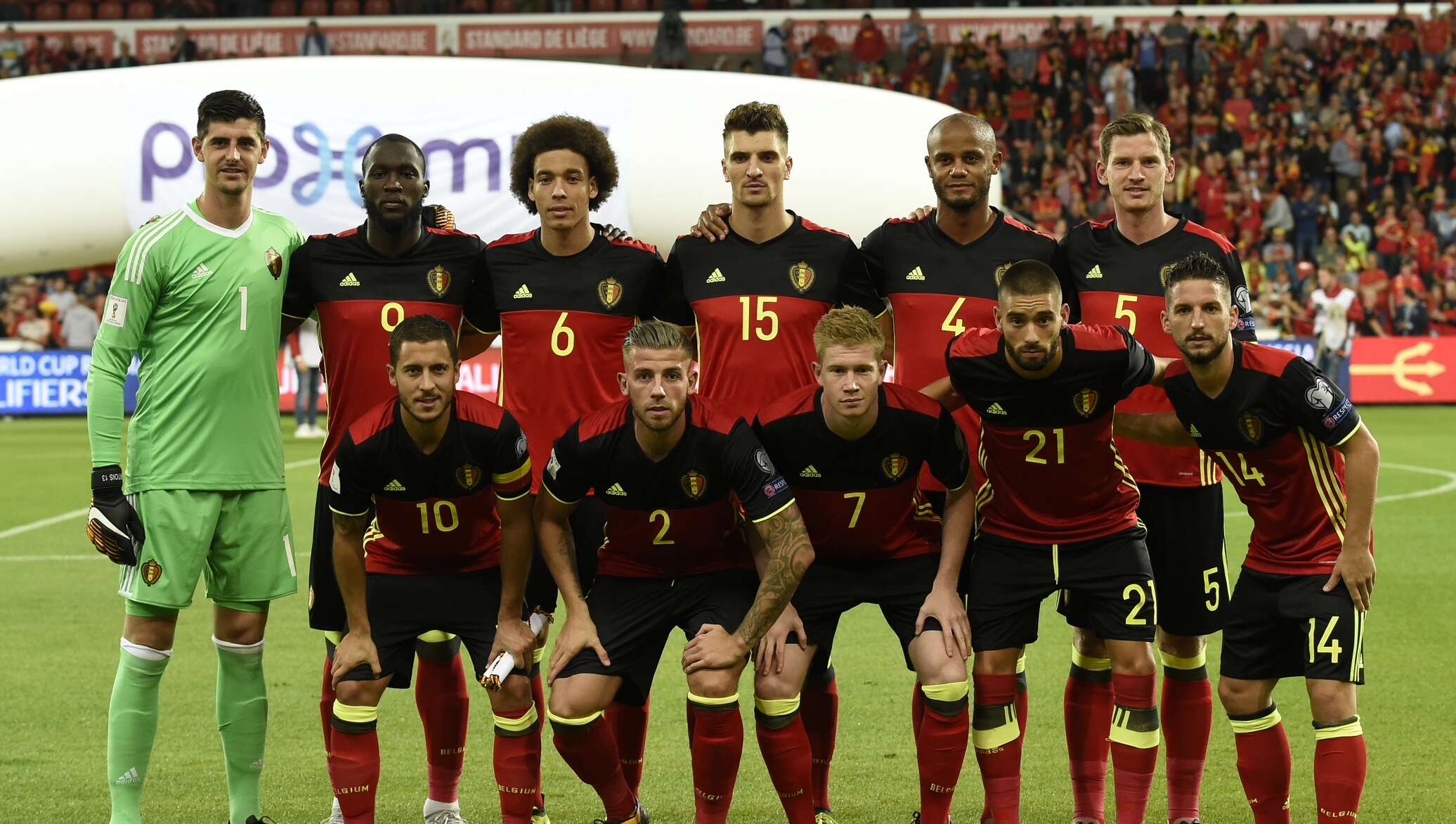 состав сборной бельгии по футболу