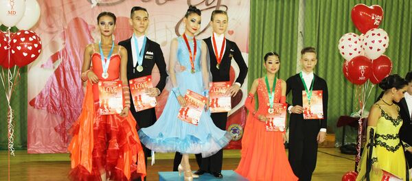 Международный турнир по спортивным бальным танцам в Казахстане - Sputnik Кыргызстан