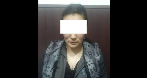 Подозреваемая в разбойном нападении на магазин в Бишкеке - Sputnik Кыргызстан