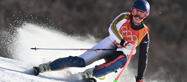 Кыргызстан Евгений Тимофеев на зимних Олимпийских играх в Пхенчане - Sputnik Кыргызстан