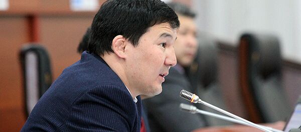 Депутат ЖК Дамирбек Асылбек уулу - Sputnik Кыргызстан