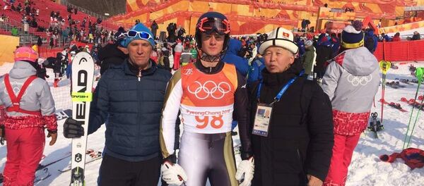 Кыргызстандык спортчулар Түштүк Кореяда өтүп жаткан кышкы Олимпиада оюндарындагы мелдешин жыйынтыктады - Sputnik Кыргызстан