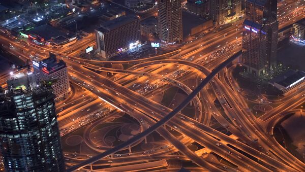 Вид на город Дубай с высоты. Архивное фото - Sputnik Кыргызстан