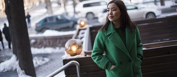 Редактор и ведущая радиостанции Европа плюс Алина Баженова - Sputnik Кыргызстан