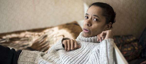 Бишкекчанка Алина Джоис у которой удалили легкое и семь ребер. Архивное фото - Sputnik Кыргызстан