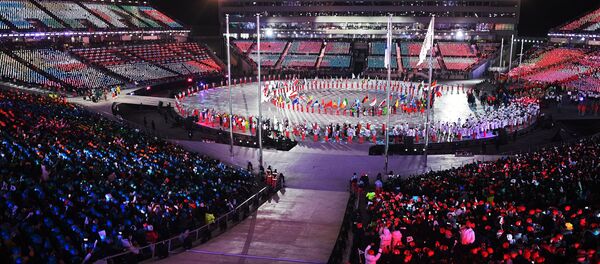 Церемония закрытия XXIII зимних Олимпийских игр в Пхенчхане - Sputnik Кыргызстан