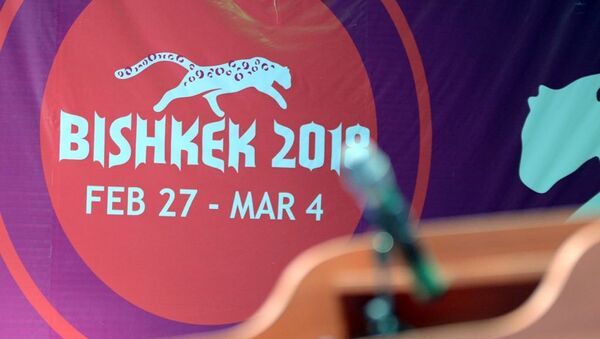 Чемпионат Азии по спортивной борьбе в Бишкеке - Sputnik Кыргызстан
