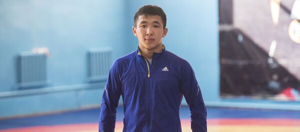 Кыргызстанский борец греко-римского стиля Жоламан Шаршенбеков - Sputnik Кыргызстан