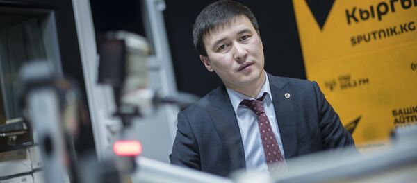 Председатель правления ОАО Национальная энергетическая холдинговая компания Айбек Калиев - Sputnik Кыргызстан