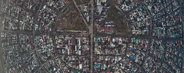 Бишкек с высоты птичьего полета — Рабочий городок - Sputnik Кыргызстан