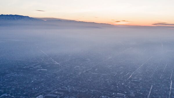Бишкек с высоты птичьего полета. Архивное фото - Sputnik Кыргызстан