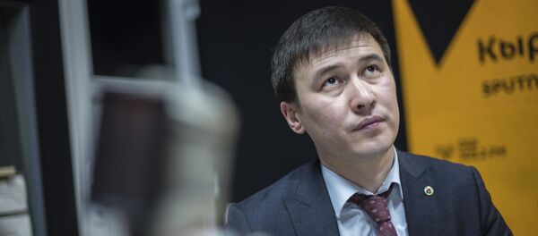 Глава Нацэнергохолдинга КР Айбек Калиев - Sputnik Кыргызстан