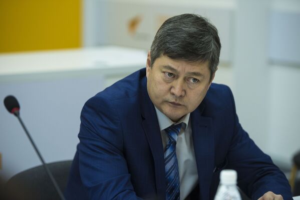 Заместитель директора Департамента лекарственного обеспечения Министерства здравоохранения Руслан Акматов - Sputnik Кыргызстан