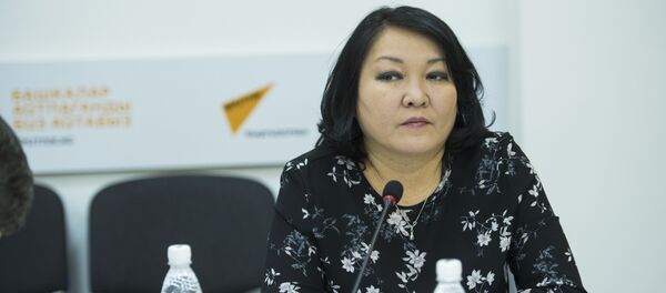 Консультант отдела доказательной медицины Министерства здравоохранения КР Бермет Барыктабасова. Архив - Sputnik Кыргызстан