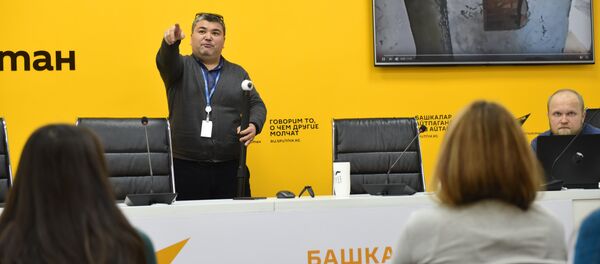 Мастер-класс для студентов факультета журналистика КГНУ в ИА Sputnik Кыргызстан - Sputnik Кыргызстан