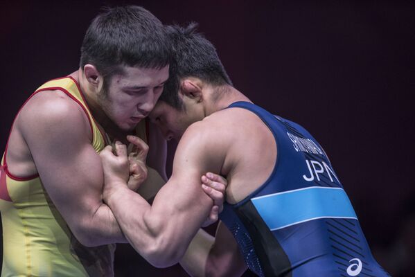 Чемпионат Азии по борьбе во Дворце спорта в Бишкеке - Sputnik Кыргызстан