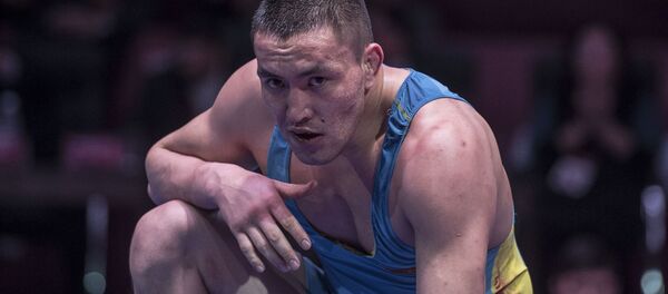 Чемпионат Азии по борьбе во Дворце спорта в Бишкеке - Sputnik Кыргызстан