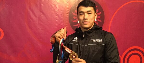 Кыргызстанский борец греко-римского стиля Акжол Махмудов Кыргызстанский борец греко-римского стиля Акжол Махмудов - Sputnik Кыргызстан