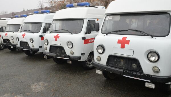 Машины скорой помощи в Челябинской области - Sputnik Кыргызстан