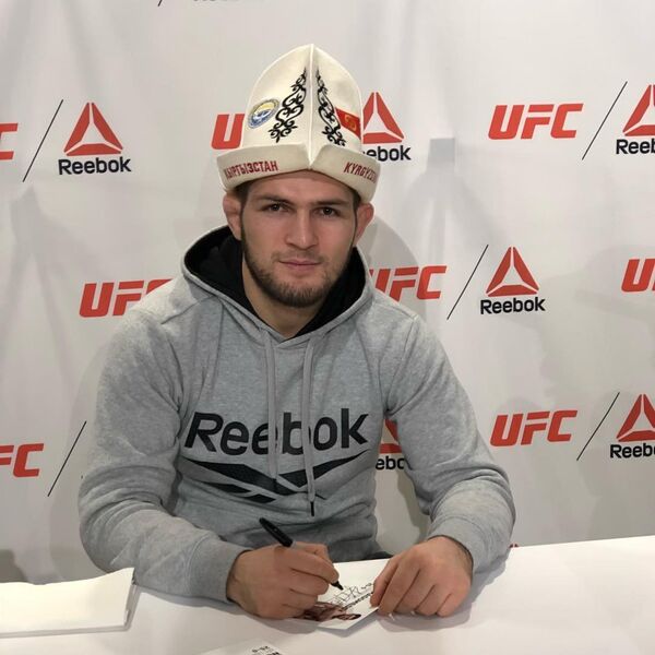 Известный боец UFC Хабиб Нурмагомедов - Sputnik Кыргызстан