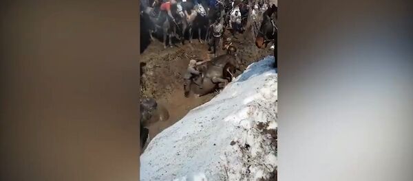 Баткакка баткан аттар, ылайдагы улакчылар. Дуу кылган аламан улак кайда өткөн Баткакка баткан аттар, ылайдагы улакчылар. Дуу кылган аламан улак кайда өткөн - Sputnik Кыргызстан