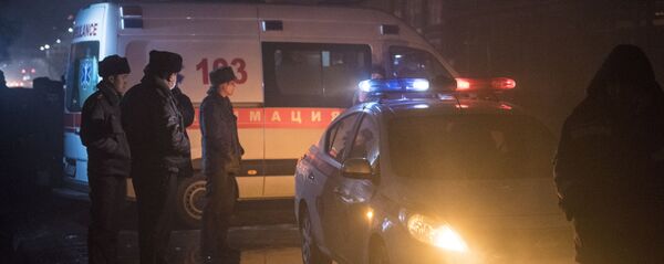 Милиция жана тез жардам кызматы. Архив - Sputnik Кыргызстан