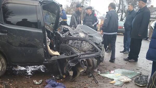 ДТП со смертельным исходом на трассе Бишкек — совхоз Ала-Тоо - Sputnik Кыргызстан