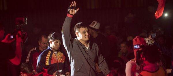 Турнир по смешанным единоборствам WEF Global 11 в Бишкеке - Sputnik Кыргызстан