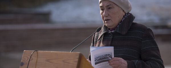 Төрөкүл Айматовдун кызы, профессор Роза Айтматова. Архив - Sputnik Кыргызстан